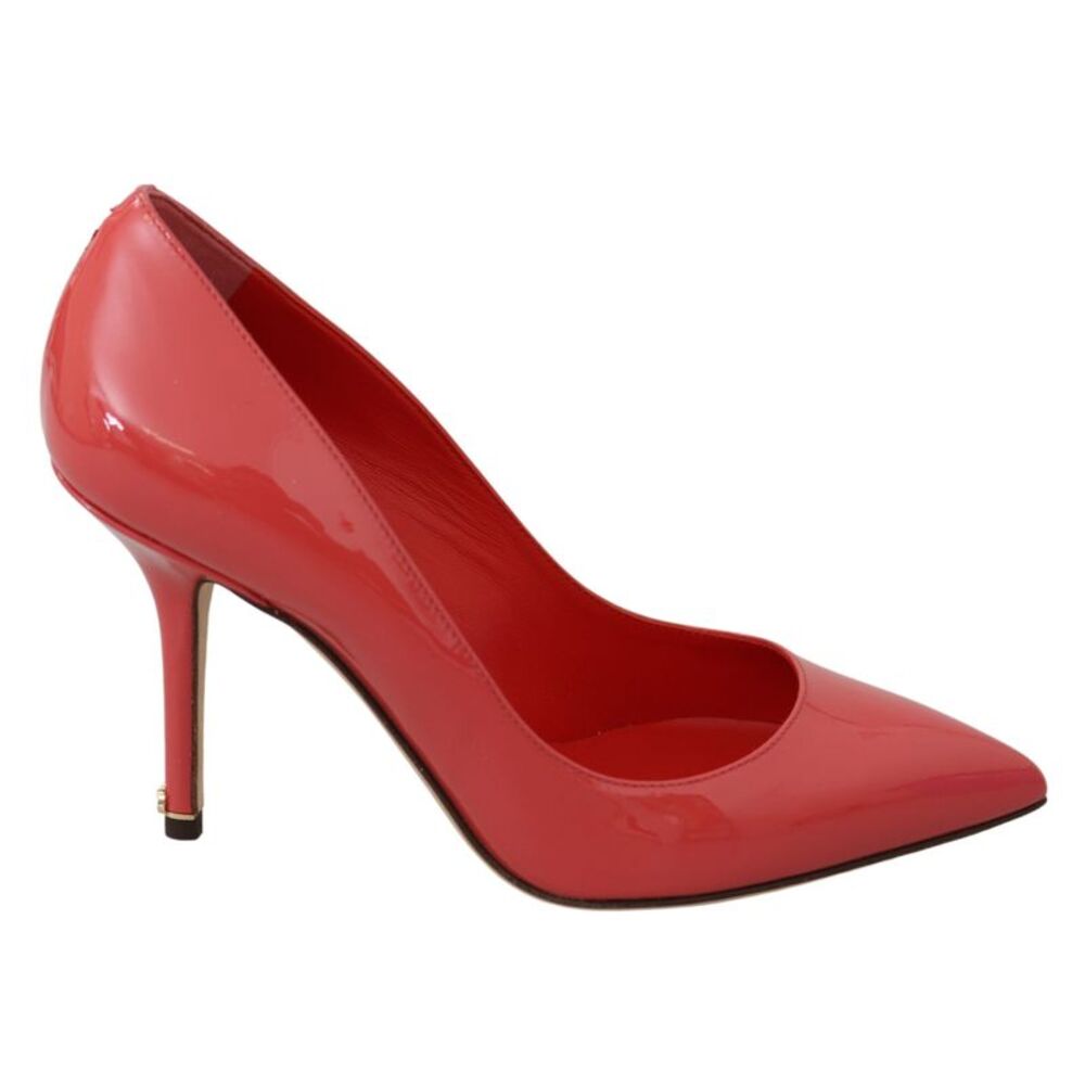 Dolce & Gabbana Dark Pink Patent Leather Heels Women's Pumps